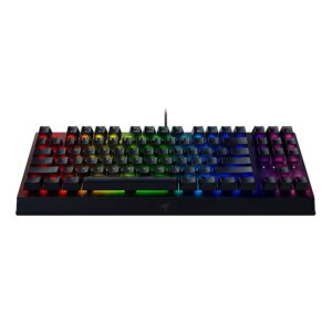 TECLADO RAZER BLACKWIDOW V3 TENKEYLESS MECHANICAL YELLOW SWITCH US LAYOUT