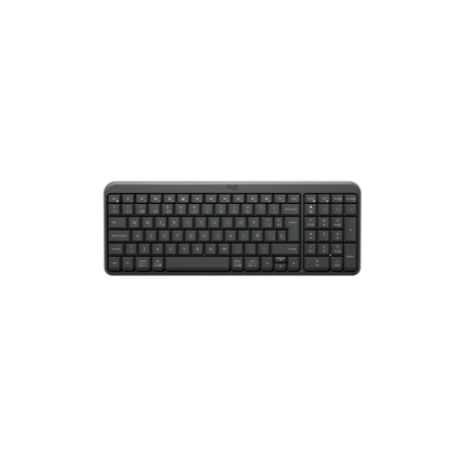 TECLADO LOGITECH BLUETOOTH K250 PEBBLE GRAPHITE 920-013445
