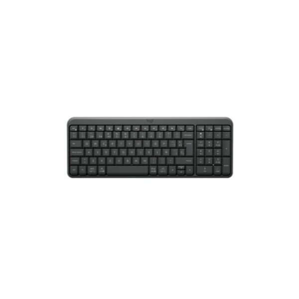 Teclado Logitech Bluetooth K250 Pebble Graphite 920-013445