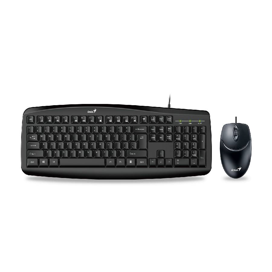 TECLADO+MOUSE GENIUS KM-200 USB BLK