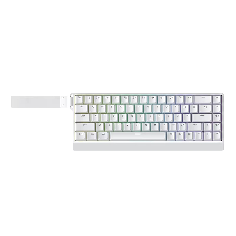 TECLADO MAGNETICO IROK MERCURY68 SE WHITE