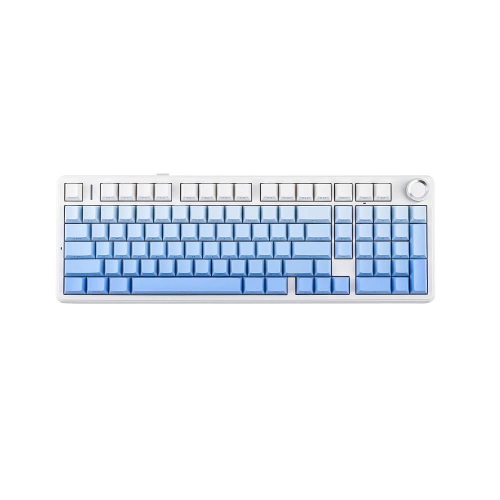 TECLADO MECANICO AULA F99 PRO GRADIENT BLUE WIRELESS RGB SW NIMBUS