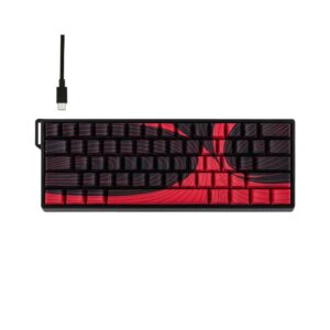 TECLADO MAGNETICO AULA WIN60HE MAX BLACK RED SW WING CHUN