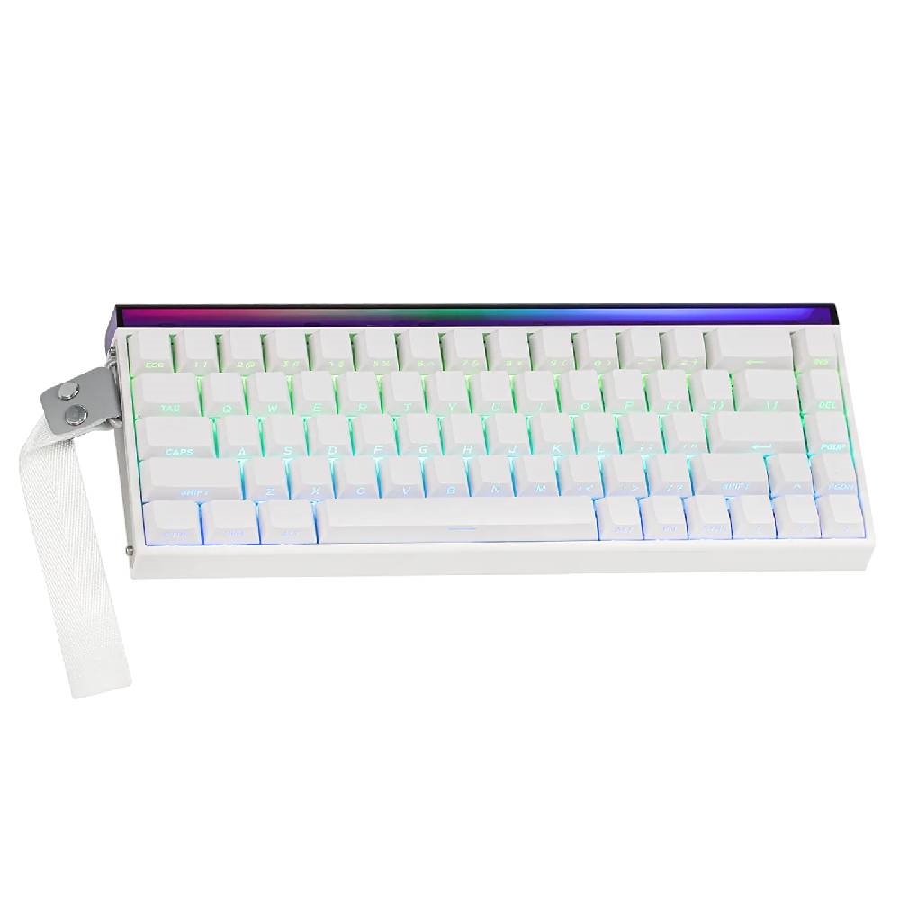 TECLADO MAGNETICO AULA HERO 68 HE WHITE SW METEOR