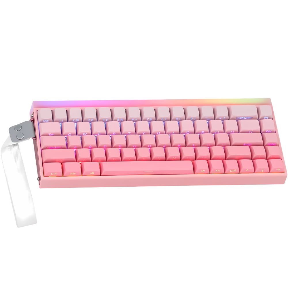 TECLADO MAGNETICO AULA HERO 68 HE PINK SW PLUTO
