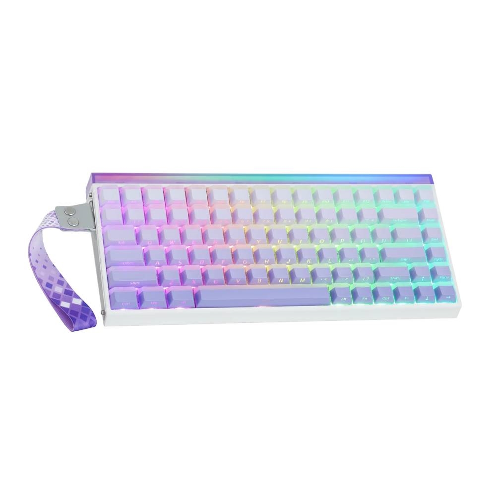 TECLADO MAGNETICO AULA HERO 84 HE PURPLE GRADIENT LIGHTHOUSE SW JADE KING