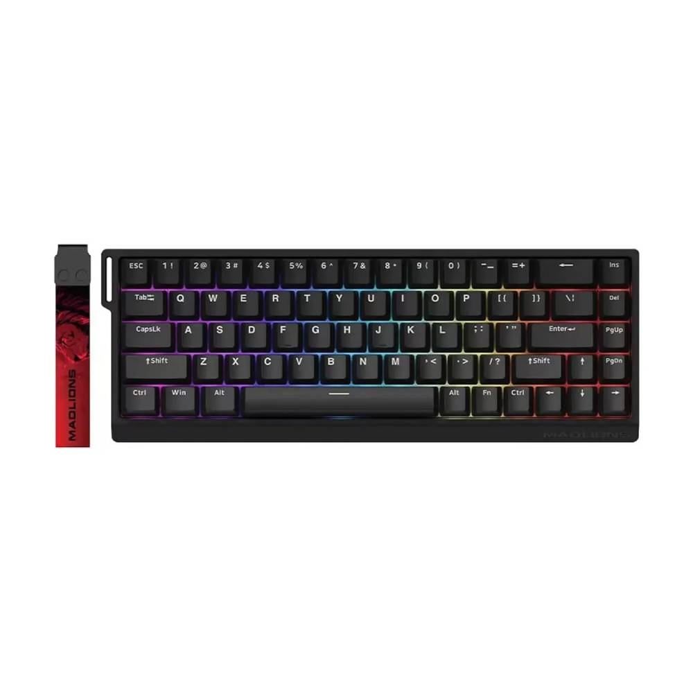 TECLADO MAGNETICO FGG MADLIONS MAD68HE BLACK RGB SW PER SHAFT PRO