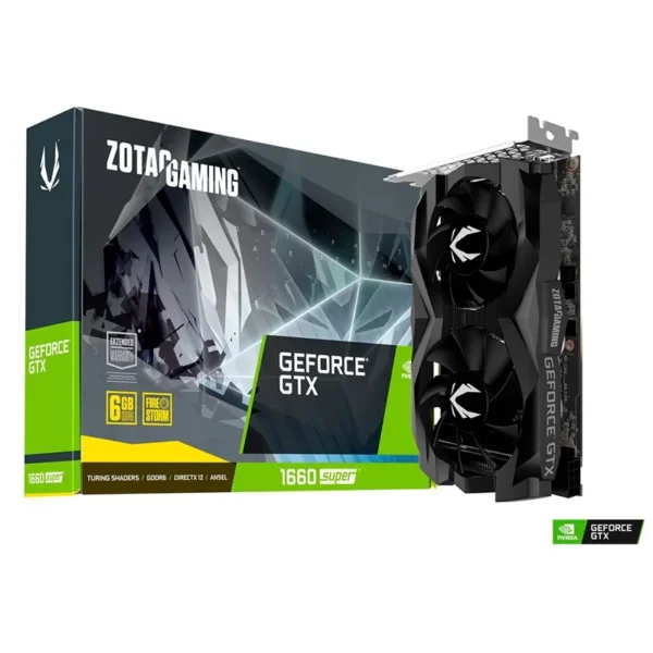 OUTLET PLACA DE VIDEO ZOTAC GTX 1660 SUPER 6GB GAMING