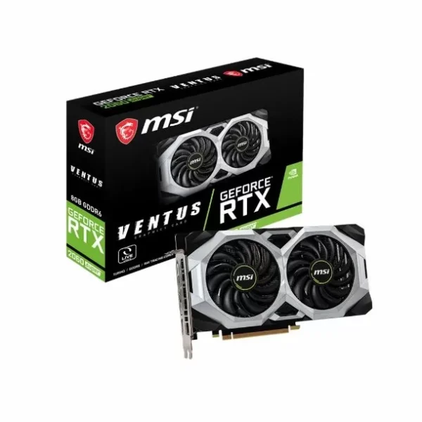 OUTLET PLACA DE VIDEO MSI GEFORCE RTX 2060 SUPER 8GB VENTUS OC (USADA)