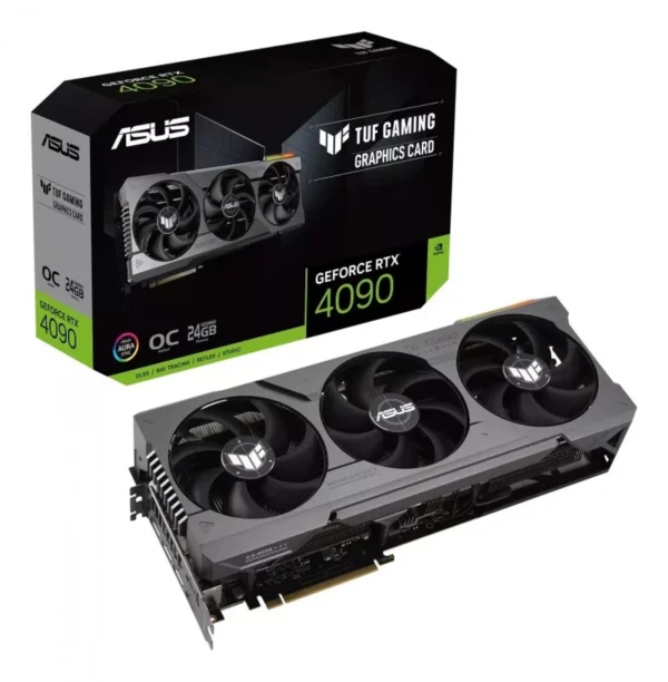 PLACA DE VIDEO ASUS TUF RTX 4090 O24G GAMING 24GB GDDR6X PCIE 4.0