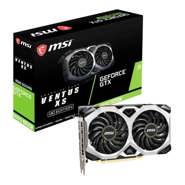 OUTLET PLACA DE VIDEO GTX 1660 SUPER 6GB MSI VENTUS XS GDDR6 (USADA)