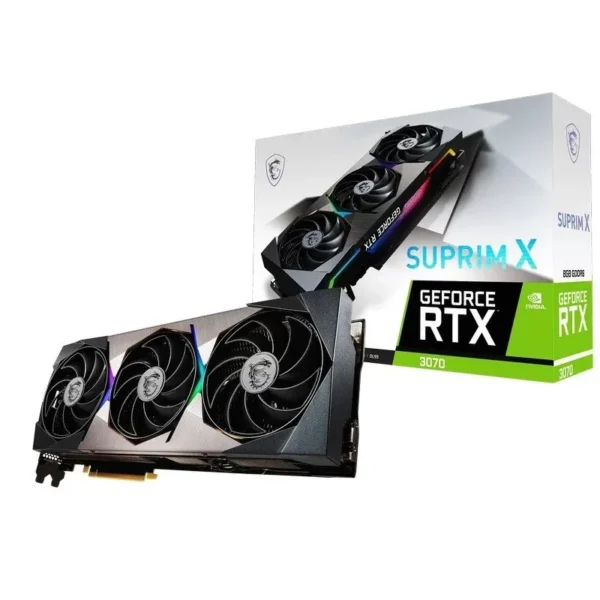 OUTLET PLACA DE VIDEO NVIDIA RTX 3070 8GB MSI SUPRIM GDDR6 (USADA)