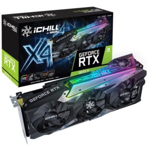 OUTLET PLACA DE VIDEO NVIDIA RTX 3070 TI 8GB INNO3D ICHILL X4 GDDR6X (USADA)