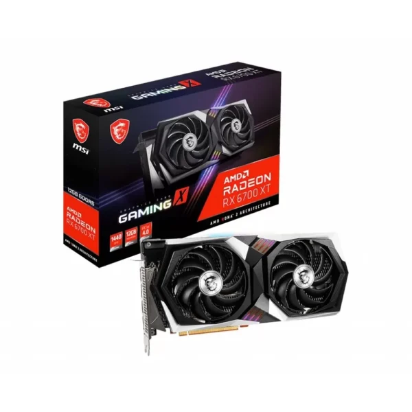 PLACA DE VIDEO AMD RADEON RX 6700 XT 12GB MSI GAMING X GDDR6 (USADA)