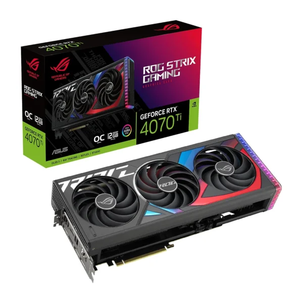 PLACA DE VIDEO ASUS ROG STRIX RTX 4070TI 12GB GAMING