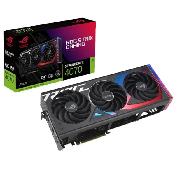 PLACA DE VIDEO ASUS ROG STRIX RTX 4070 OC 12GB GAMING