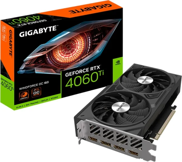 VGA GIGABYTE GEFORCE RTX 4060 TI WINDFORCE OC 16G