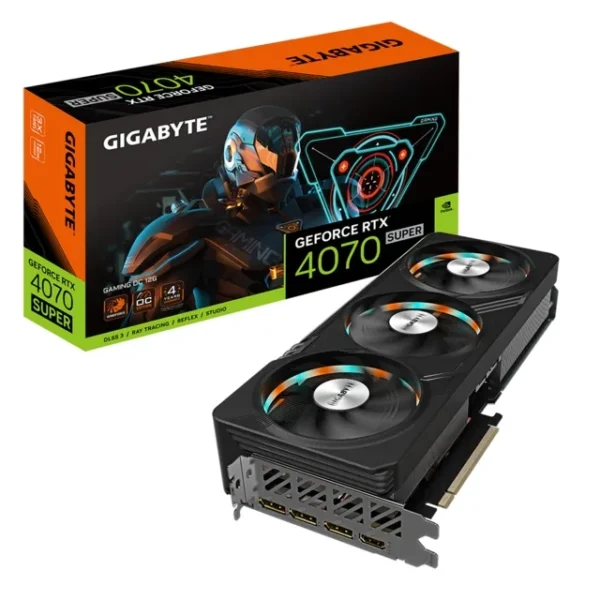 VGA GIGABYTE GEFORCE RTX 4070 SUPER GAMING OC 12G