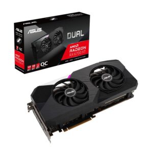 OUTLET PLACA DE VIDEO AMD RADEON RX 6700 XT 12GB ASUS DUAL PCIE 4.0 (USADA)
