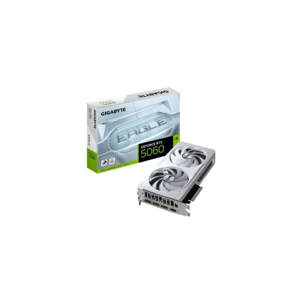 Placa de Video Gigabyte GeForce RTX 5060 EAGLE OC ICE 8G
