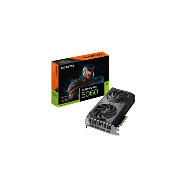 Placa de Video Gigabyte GeForce RTX 5060 WINDFORCE OC 8G