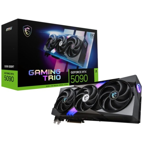 VGA MSI GeForce RTX 5090 GAMING TRIO OC 32G