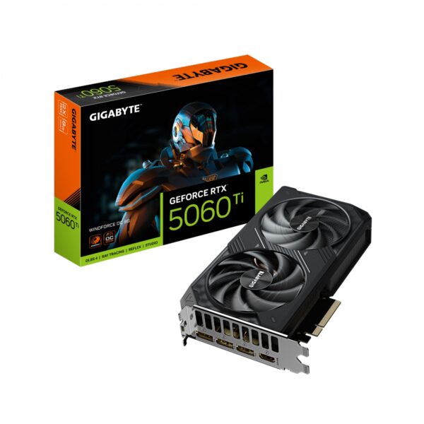PLACA DE VIDEO GIGABYTE RTX 5060 TI WF2 OC 8GB