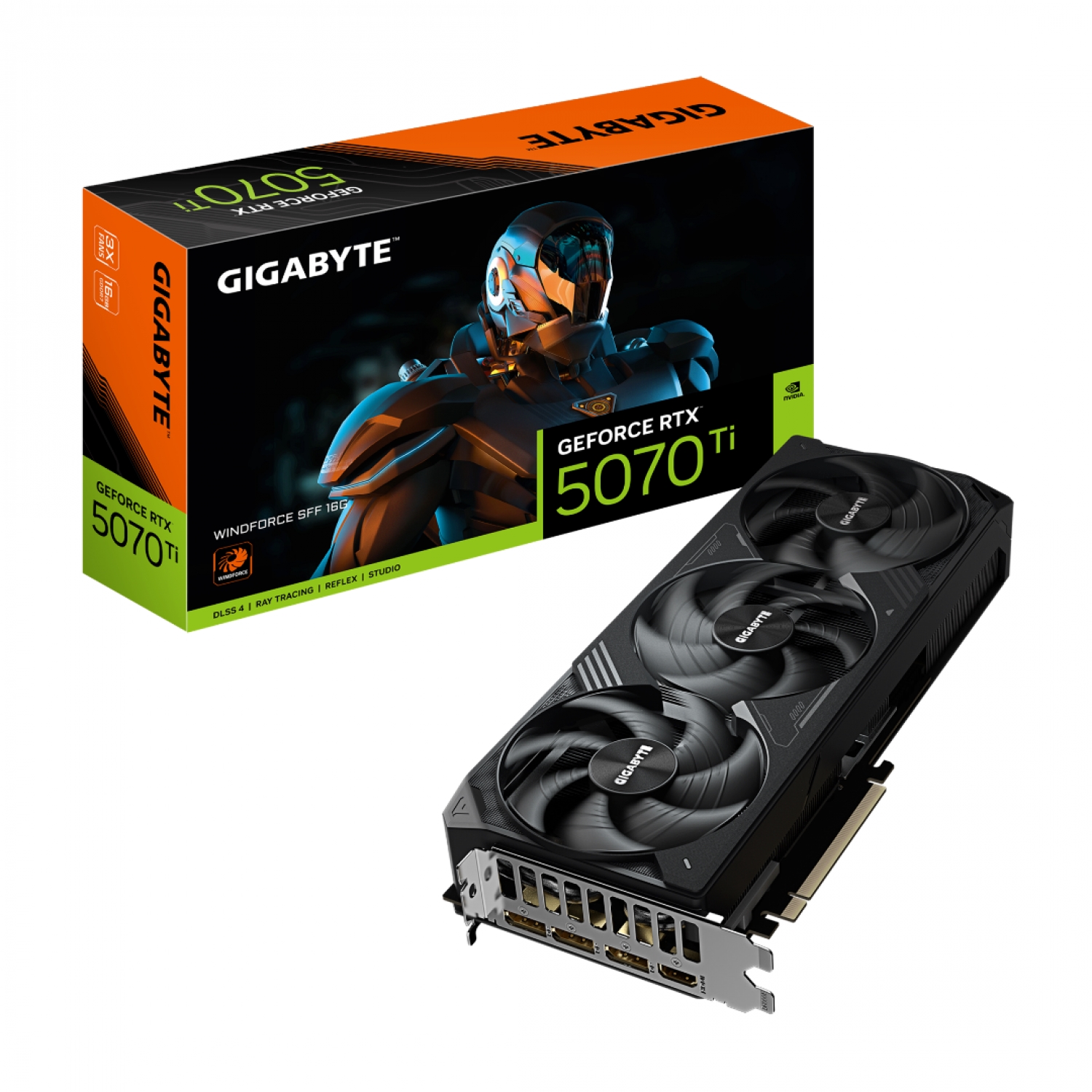 PLACA DE VIDEO GIGABYTE RTX 5070 TI WF3 16GB