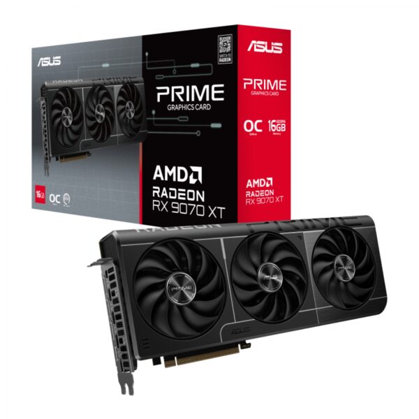 PLACA DE VIDEO ASUS PRIME RX 9070 XT O16G