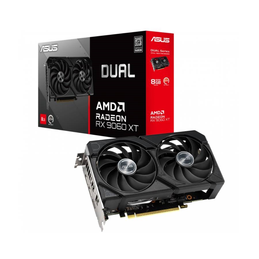 PLACA DE VIDEO ASUS DUAL RX 9060XT 8GB