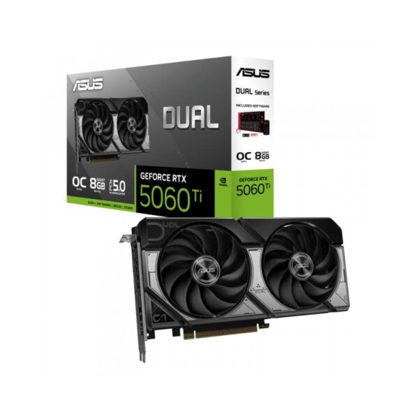 PLACA DE VIDEO ASUS DUAL RTX 5060TI O 8GB