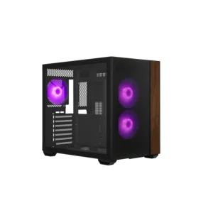 Gabinete Cooler Master Elite 660 3 fans ARGB Black