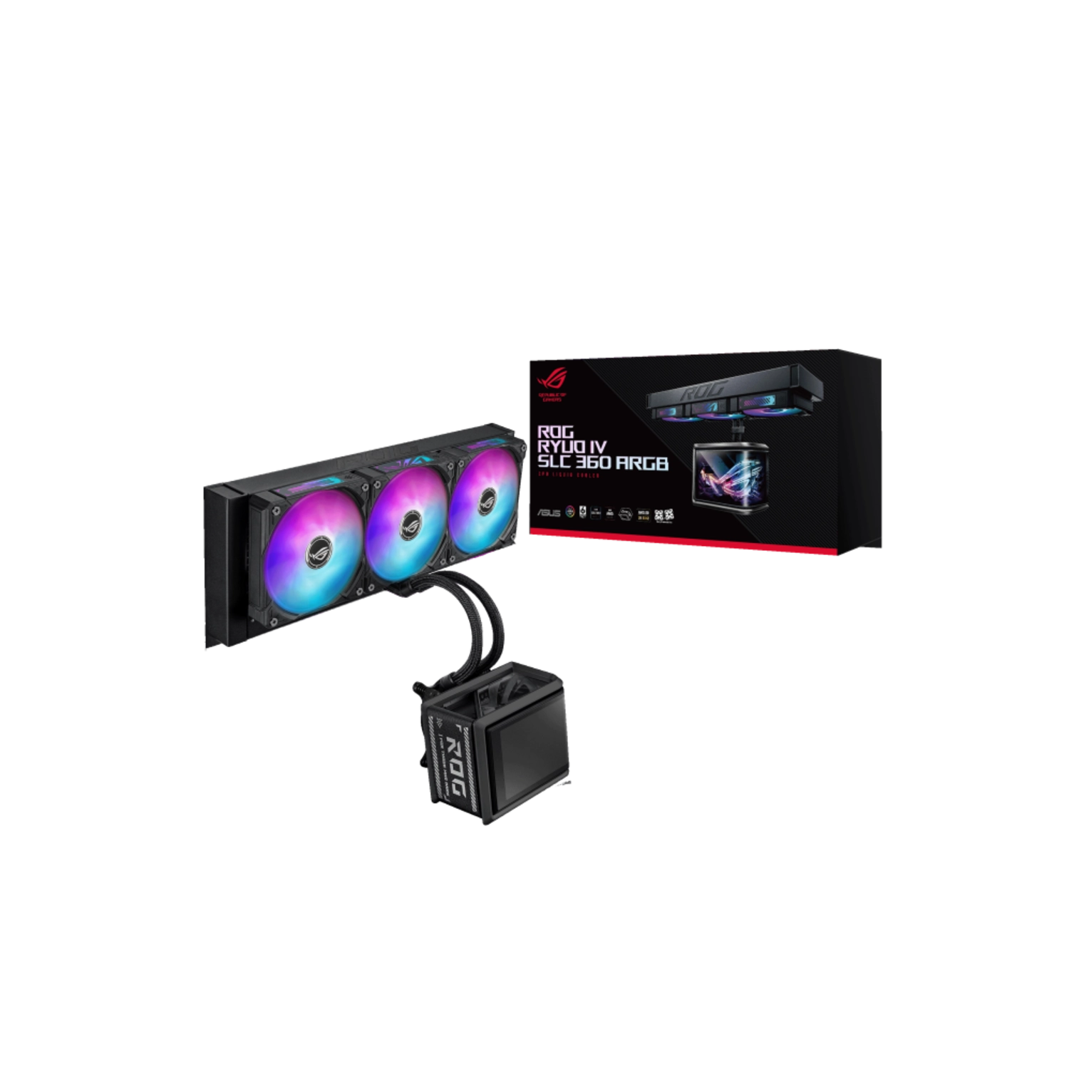WATER COOLER ASUS ROG RYUO IV SLC 360 ARGB