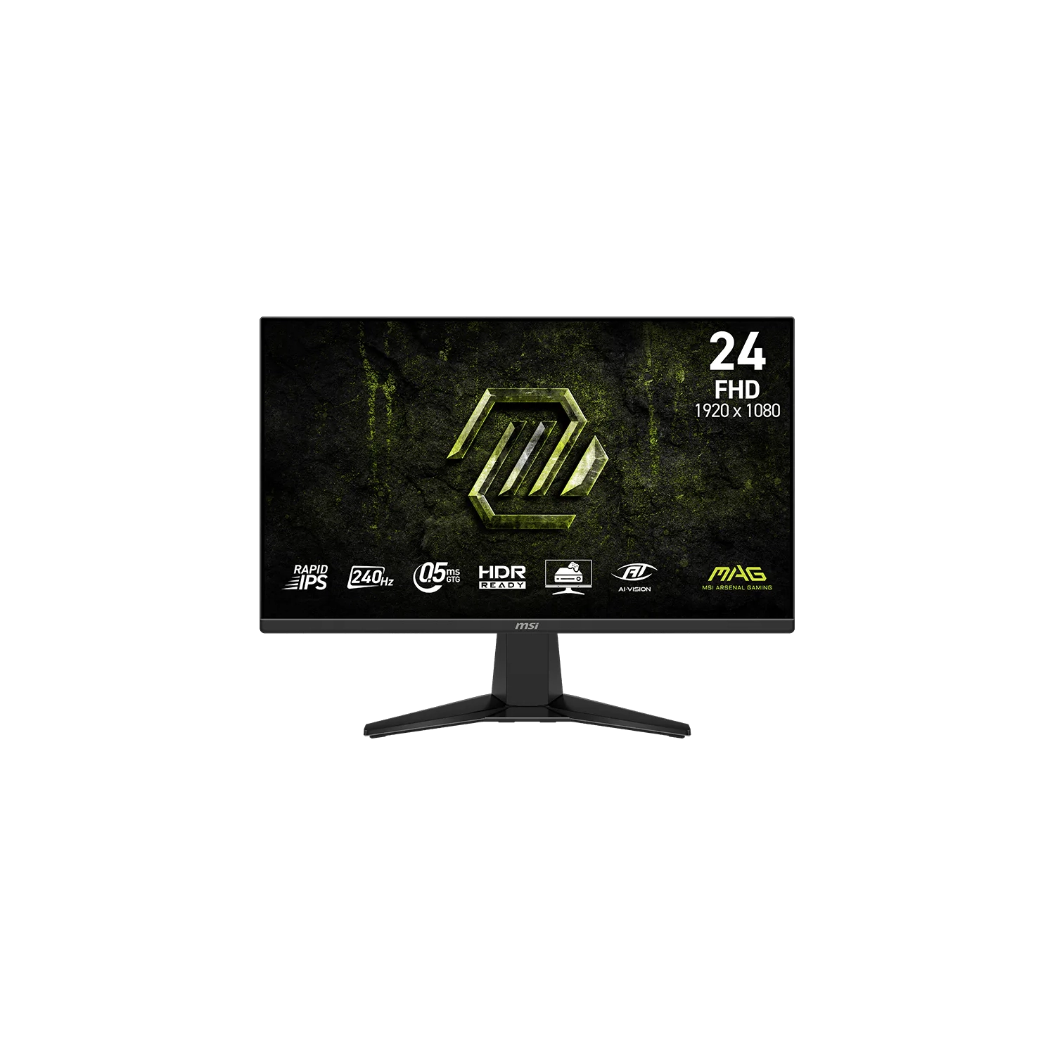MONITOR MSI MAG 245F X24 23.8" FULL HD HDR 240 HZ GAMING FICHA USA