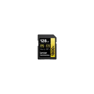 Tarjeta SDXC Lexar 1800X 128GB UHS-II  C10