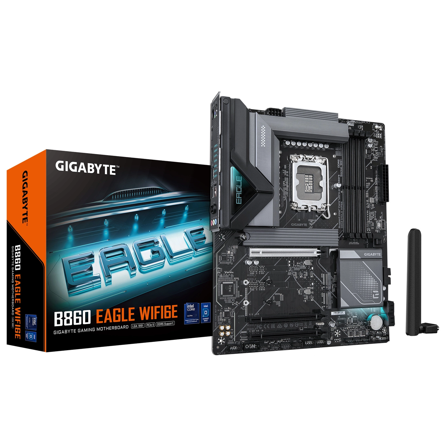 MOTHERBOARD GIGABYTE B860 EAGLE WIFI6E LGA1851 DDR5