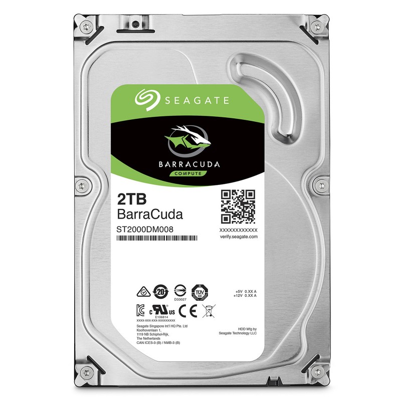 DISCO HDD 2TB SEAGATE BARRACUDA 256MB 7200RPM