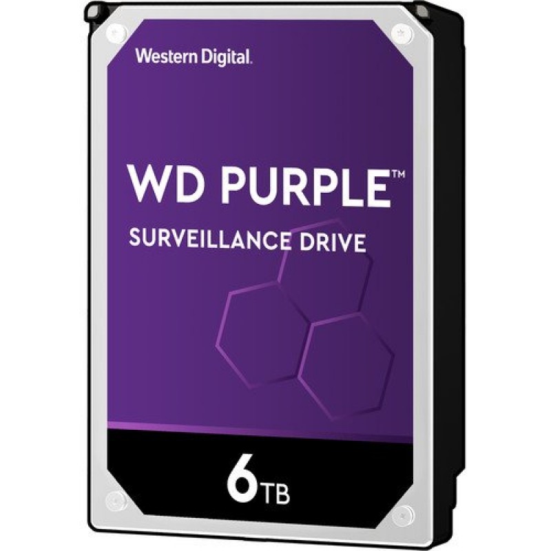 DISCO HDD 6TB WD PURPLE SURVEILLANCE WD64PURZ