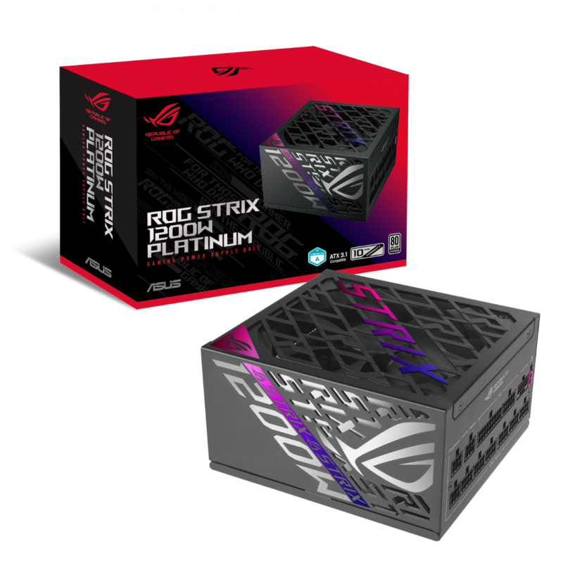 FUENTE ASUS ROG STRIX 1200W PLATINUM