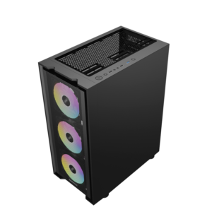 GABINETE GAMER RAIDMAX VECTOR V216 BLACK ATX TG RGB