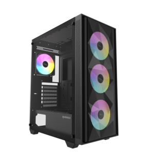 GABINETE GAMER RAIDMAX VECTOR V217 BLACK ARGB TG