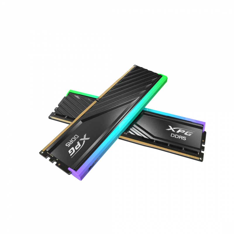 MEMORIA ADATA DDR5 2X8GB 5600MHZ XPG LANCER BLACK RGB HEATSINK