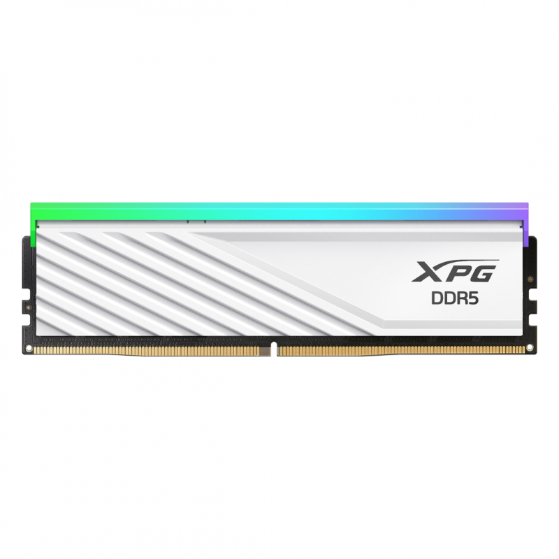 MEMORIA ADATA DDR5 8GB 5600MHZ XPG LANCER WHITE RGB HEATSINK
