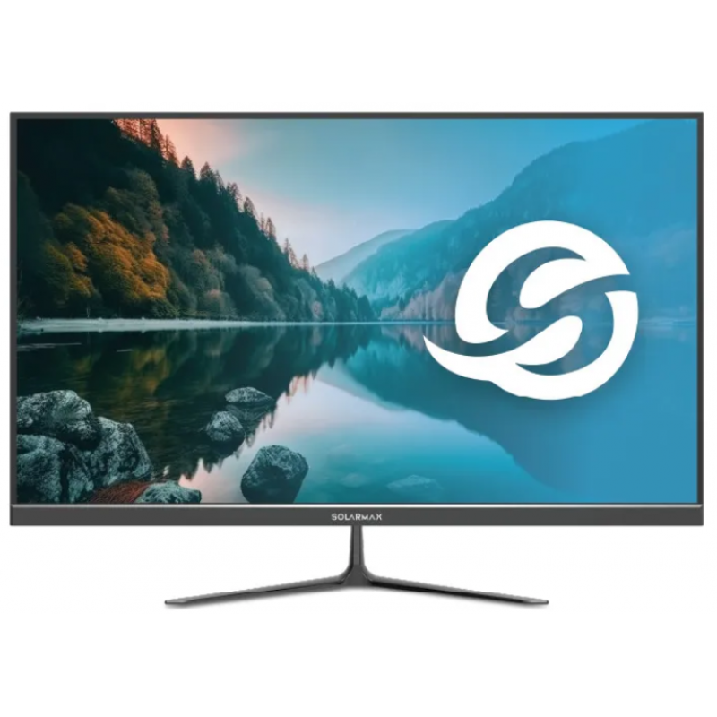 MONITOR SOLARMAX 27 100 HZ IPS FRAMELESS FHD HDMI VGA