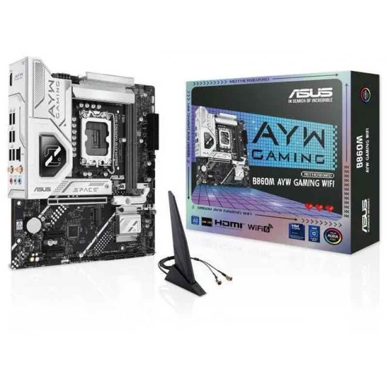 MOTHER ASUS (LGA1851) B860M AYW GAMING WIFI