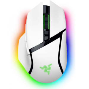 MOUSE GAMER RAZER BASILISK V3 PRO WHITE 35K HYPERSPEED WIRELESS
