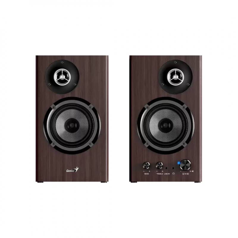 PARLANTE BLUETOOTH GENIUS SP-HF1812BT 50W DARK BROWN