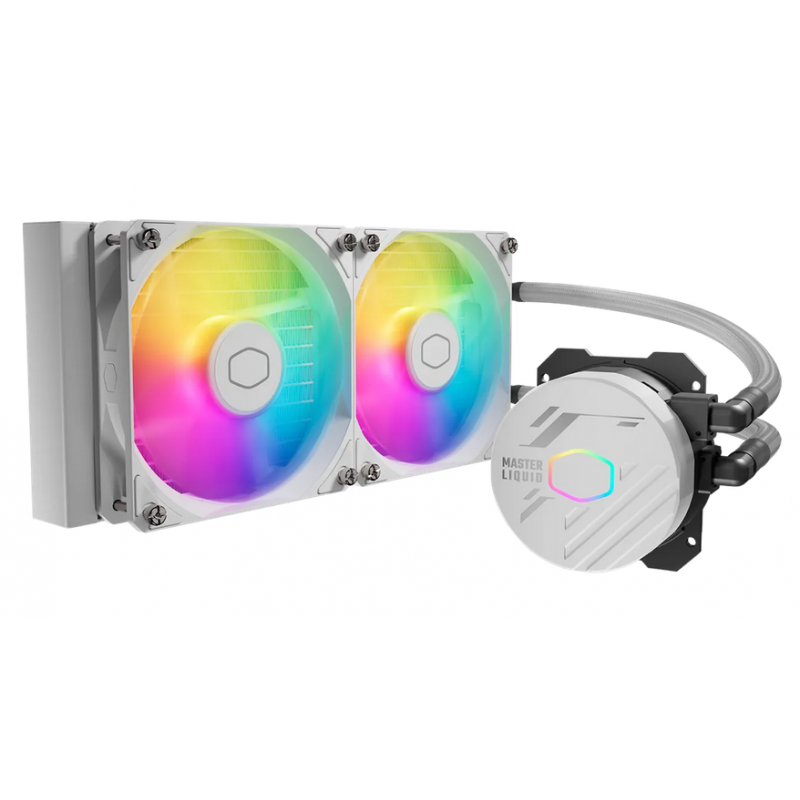 WATER COOLER MASTER MASTERLIQUID 240 CORE NEX ARGB BLANCO