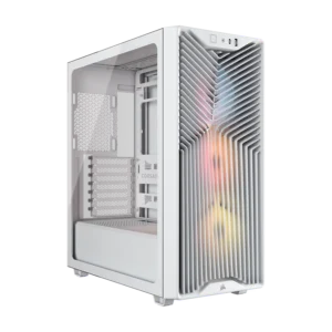 Gabinete CORSAIR 3200D RS ARGB Mid-Tower Performance Case Blanco