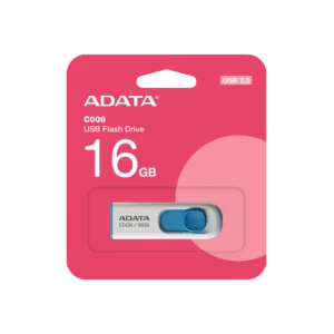 Pen Drive ADATA C008 RWE 16GB USB 2.0 C/ tapa des